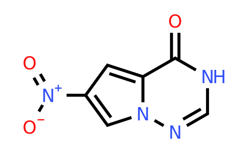 CAS 1160995-41-4 | 6-nitro-3H-pyrrolo[2,1-f][1,2,4]triazin-4-one