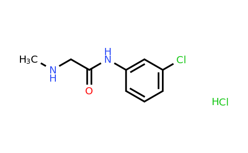CAS 116133-19-8 | N-(3-Chlorophenyl)-2-(Methylamino)Acetamide Hydrochloride