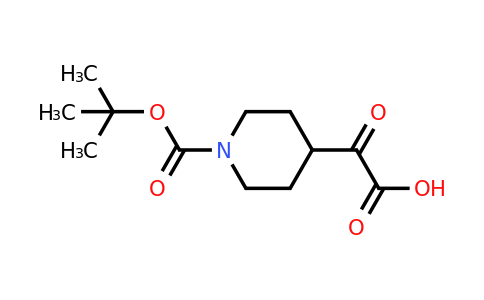 CAS 1161783-84-1 | 2-{1-[(tert-butoxy)carbonyl]piperidin-4-yl}-2-oxoacetic acid