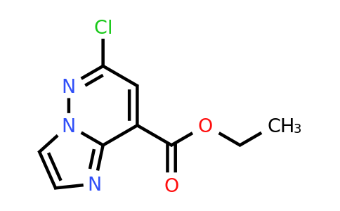 CAS 1161847-33-1 | Imidazo[1,2-b]pyridazine-8-carboxylic acid, 6-chloro-, ethyl ester