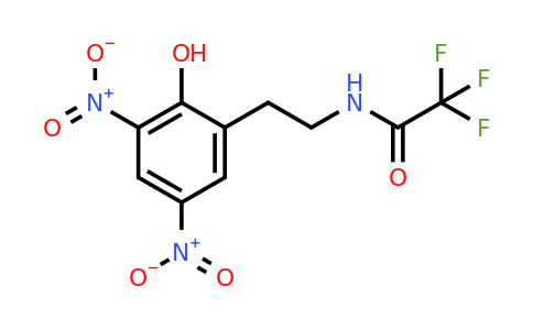 CAS 1161880-89-2 | 2,2,2-Trifluoro-N-(2-hydroxy-3,5-dinitrophenethyl)acetamide