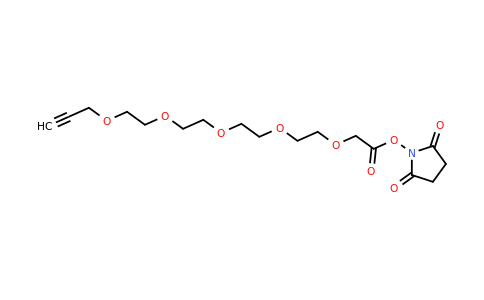 CAS 1161883-51-7 | Propargyl-peg5-ch2co2-nhs