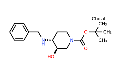 CAS 1161931-95-8 | tert-butyl (3R,4R)-4-(benzylamino)-3-hydroxypiperidine-1-carboxylate