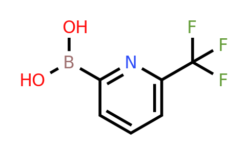 CAS 1162257-61-5 | 6-(Trifluoromethyl)pyridine-2-boronic acid