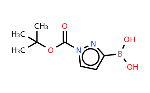 CAS 1162261-97-3 | 1-Tert-butyloxycarbonyl-pyrrazole-3-boric acid