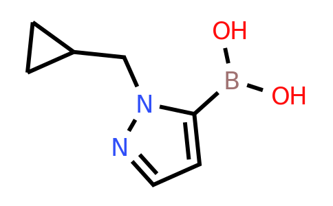 CAS 1162643-35-7 | 1-(Cyclopropylmethyl)-1H-pyrazole-5-boronic acid