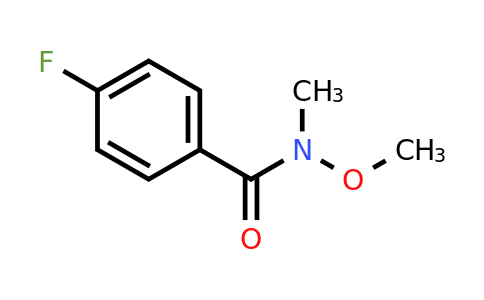 CAS 116332-54-8 | 4-Fluoro-N-methoxy-N-methylbenzamide