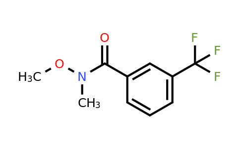 CAS 116332-62-8 | N-Methoxy-N-methyl-3-(trifluoromethyl)benzamide