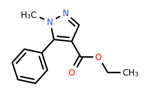 CAS 116344-32-2 | ethyl 1-methyl-5-phenyl-1H-pyrazole-4-carboxylate