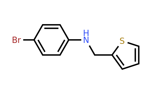 CAS 116360-53-3 | 4-Bromo-N-(thiophen-2-ylmethyl)aniline