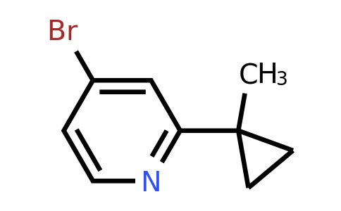 CAS 1163707-47-8 | 4-bromo-2-(1-methylcyclopropyl)pyridine