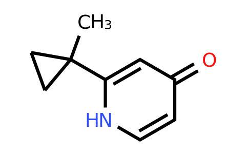 CAS 1163707-48-9 | 2-(1-Methylcyclopropyl)pyridin-4(1H)-one