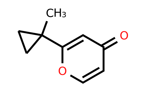 CAS 1163707-49-0 | 2-(1-methylcyclopropyl)-4H-pyran-4-one