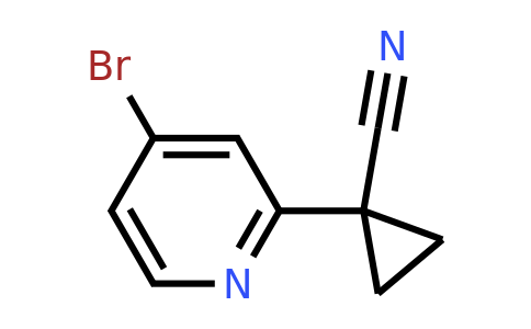 CAS 1163707-56-9 | 1-(4-Bromopyridin-2-yl)cyclopropanecarbonitrile