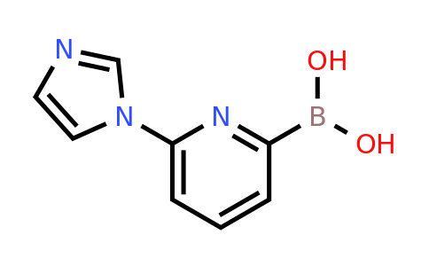CAS 1163707-69-4 | 6-(Imidazol-1-YL)pyridine-2-boronic acid