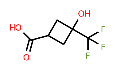 CAS 1163729-49-4 | 3-Hydroxy-3-(trifluoromethyl)cyclobutanecarboxylic acid