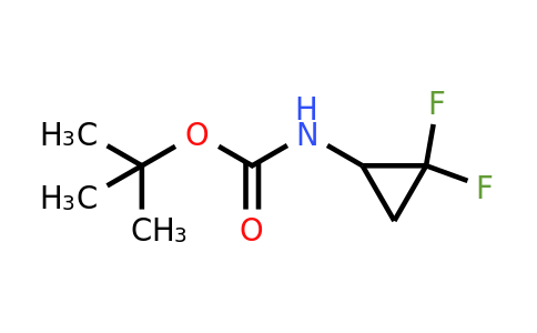 CAS 1163790-91-7 | tert-Butyl N-(2,2-difluorocyclopropyl)carbamate