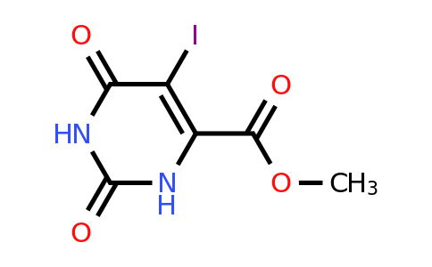 CAS 116393-71-6 | Methyl 5-iodo-2,6-dioxo-1,2,3,6-tetrahydropyrimidine-4-carboxylate