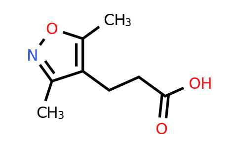 CAS 116423-07-5 | 3-(dimethyl-1,2-oxazol-4-yl)propanoic acid