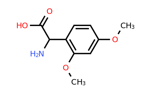 CAS 116435-36-0 | Amino-(2,4-dimethoxy-phenyl)-acetic acid