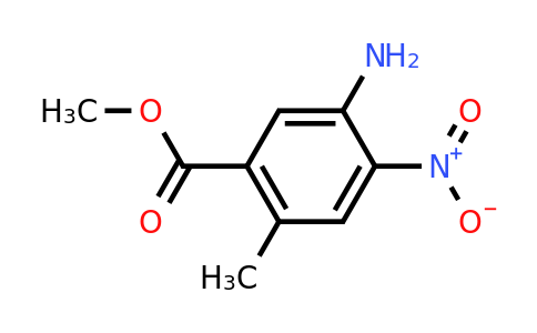 CAS 116448-91-0 | Methyl 5-amino-2-methyl-4-nitrobenzoate