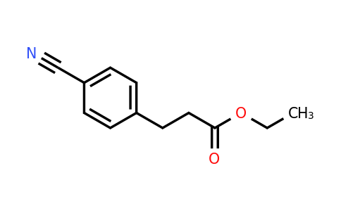CAS 116460-89-0 | Ethyl 3-(4-cyanophenyl)propanoate