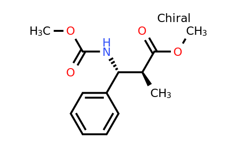 CAS 116507-58-5 | methyl (2S,3R)-3-((methoxycarbonyl)amino)-2-methyl-3-phenylpropanoate