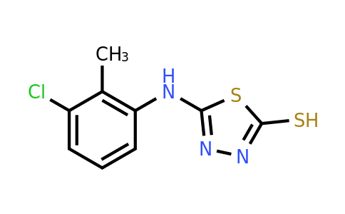 CAS 116529-23-8 | 5-[(3-chloro-2-methylphenyl)amino]-1,3,4-thiadiazole-2-thiol