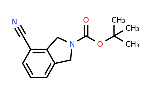 CAS 1165876-20-9 | tert-Butyl 4-cyanoisoindoline-2-carboxylate