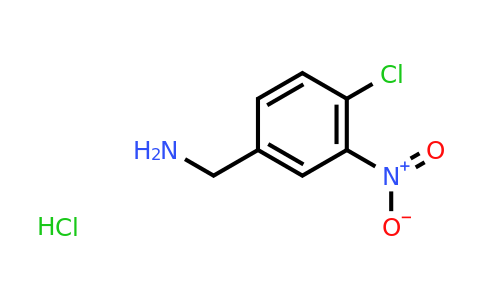 CAS 116599-39-4 | (4-Chloro-3-nitrophenyl)methanamine hydrochloride