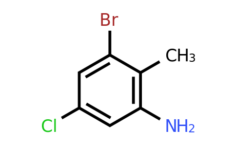 CAS 1166756-72-4 | 3-Bromo-5-chloro-2-methylaniline