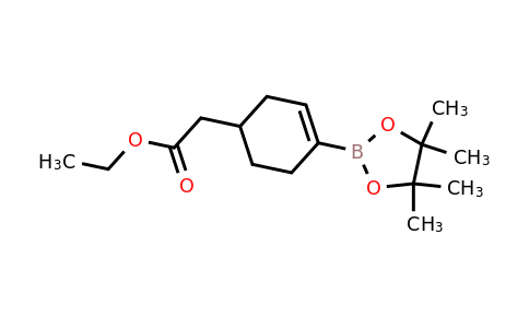 CAS 1166829-70-4 | ethyl 2-[4-(4,4,5,5-tetramethyl-1,3,2-dioxaborolan-2-yl)cyclohex-3-en-1-yl]acetate
