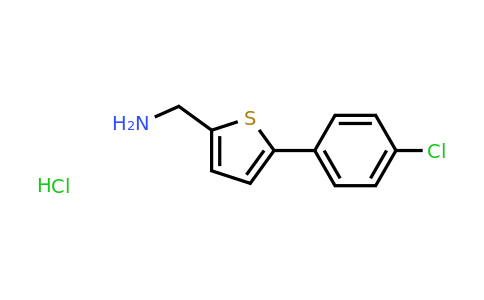 CAS 1166853-02-6 | 2-(Aminomethyl)-5-(4-chlorophenyl)thiophene hydrochloride