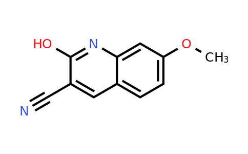 CAS 116704-99-5 | 2-Hydroxy-7-methoxyquinoline-3-carbonitrile