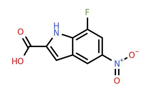 CAS 1167055-34-6 | 7-fluoro-5-nitro-1H-indole-2-carboxylic acid