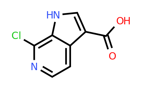 CAS 1167055-41-5 | 7-chloro-1H-pyrrolo[2,3-c]pyridine-3-carboxylic acid