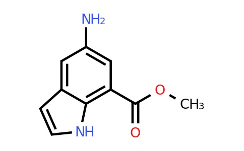 CAS 1167055-42-6 | methyl 5-amino-1H-indole-7-carboxylate