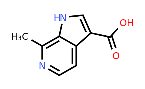 CAS 1167055-45-9 | 7-methyl-1H-pyrrolo[2,3-c]pyridine-3-carboxylic acid