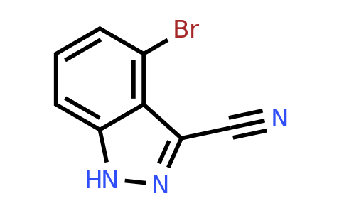 4-Bromo-1H-indazole-3-carbonitrile