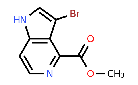 CAS 1167055-69-7 | methyl 3-bromo-1H-pyrrolo[3,2-c]pyridine-4-carboxylate