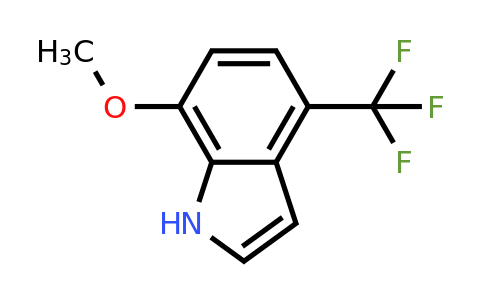 CAS 1167055-94-8 | 7-methoxy-4-(trifluoromethyl)-1H-indole