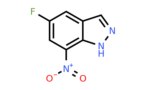 CAS 1167056-02-1 | 5-fluoro-7-nitro-1H-indazole