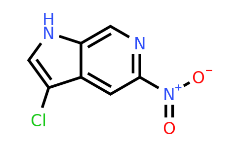CAS 1167056-11-2 | 3-chloro-5-nitro-1H-pyrrolo[2,3-c]pyridine
