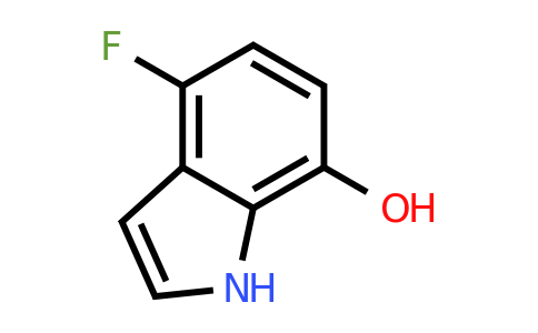 CAS 1167056-43-0 | 4-fluoro-1H-indol-7-ol