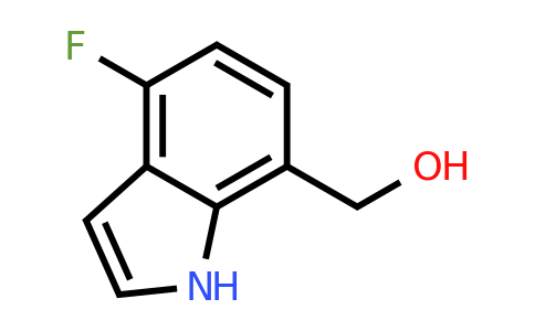 CAS 1167056-51-0 | (4-fluoro-1H-indol-7-yl)methanol