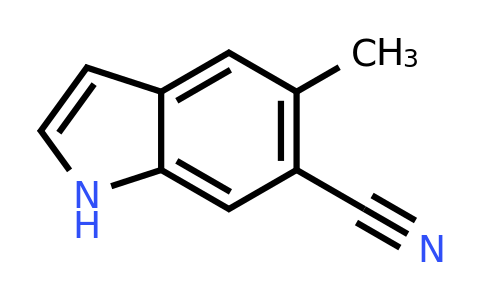 CAS 1167056-69-0 | 5-methyl-1H-indole-6-carbonitrile