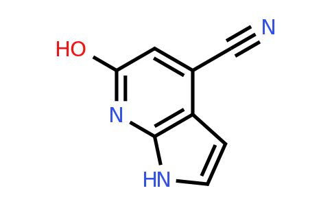 CAS 1167056-72-5 | 6-hydroxy-1H-pyrrolo[2,3-b]pyridine-4-carbonitrile