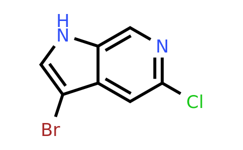 CAS 1167056-96-3 | 3-bromo-5-chloro-1H-pyrrolo[2,3-c]pyridine