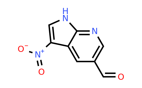 CAS 1167056-97-4 | 3-nitro-1H-pyrrolo[2,3-b]pyridine-5-carbaldehyde