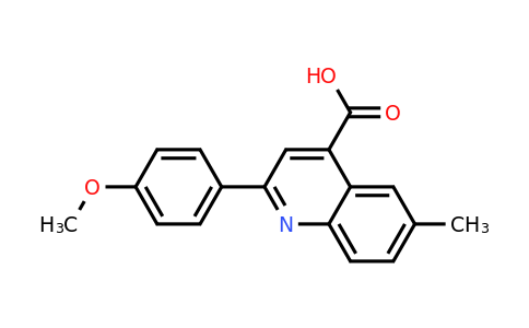 CAS 116734-22-6 | 2-(4-Methoxyphenyl)-6-methylquinoline-4-carboxylic acid
